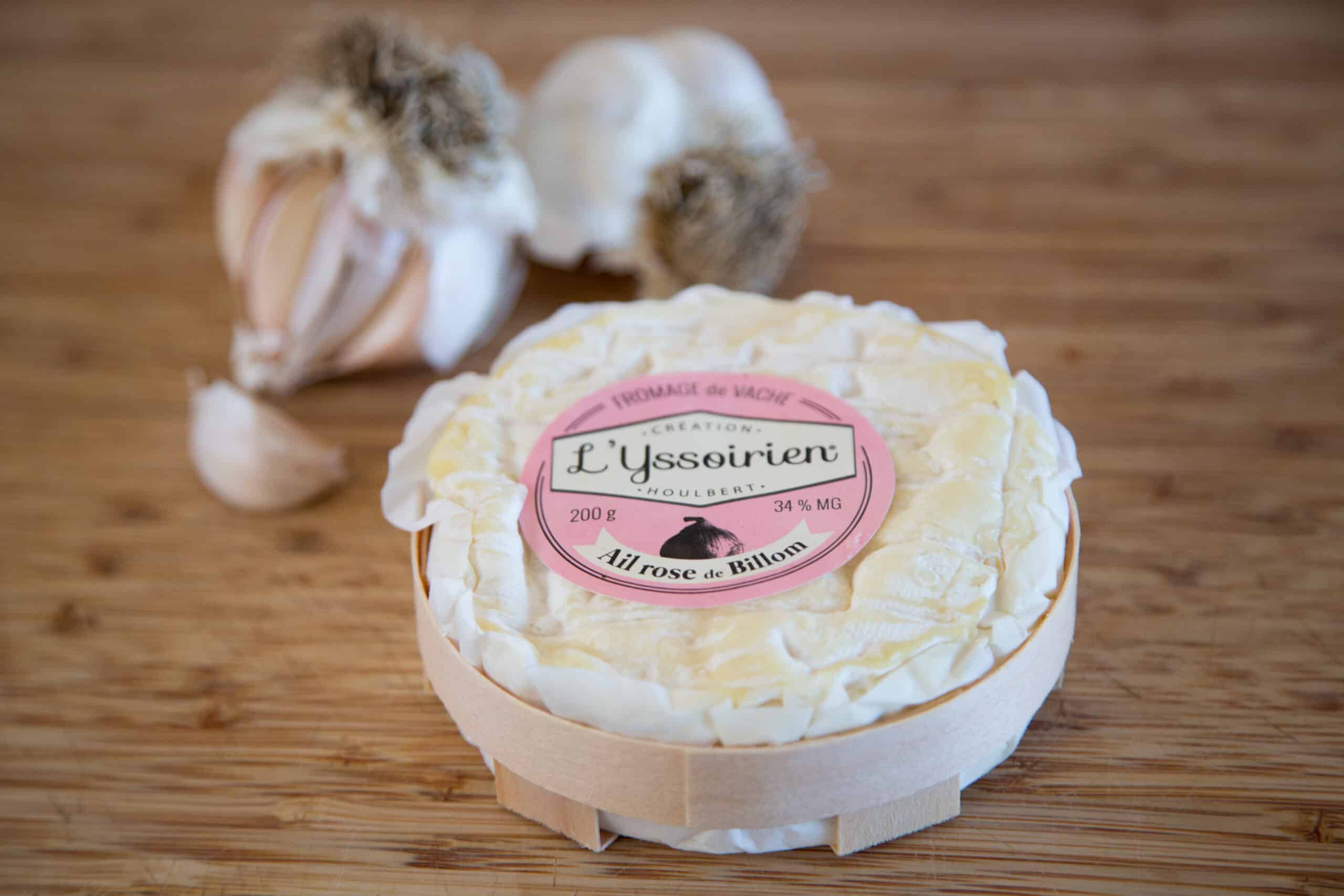 L’Yssoirien, délicieux fromage à l’Ail Rose de Billom !